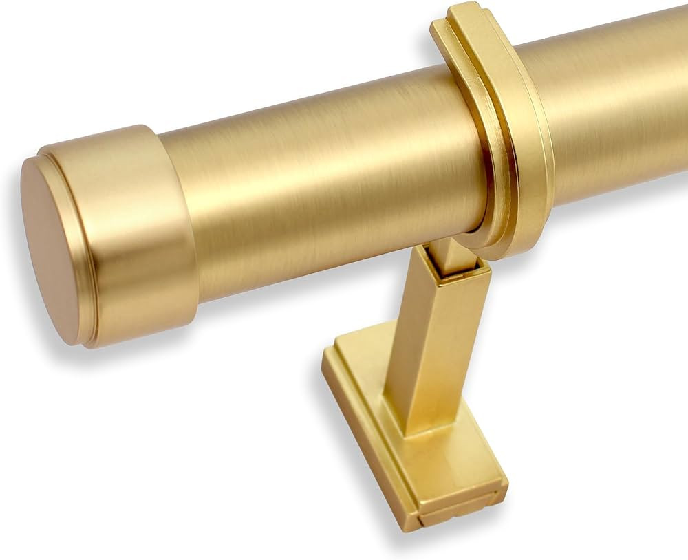 BlastHome™ Luxury 8 ft Custom Curtain Rod – 1 1/4" Large Diameter – Premium Brackets & Endc... | Amazon (US)