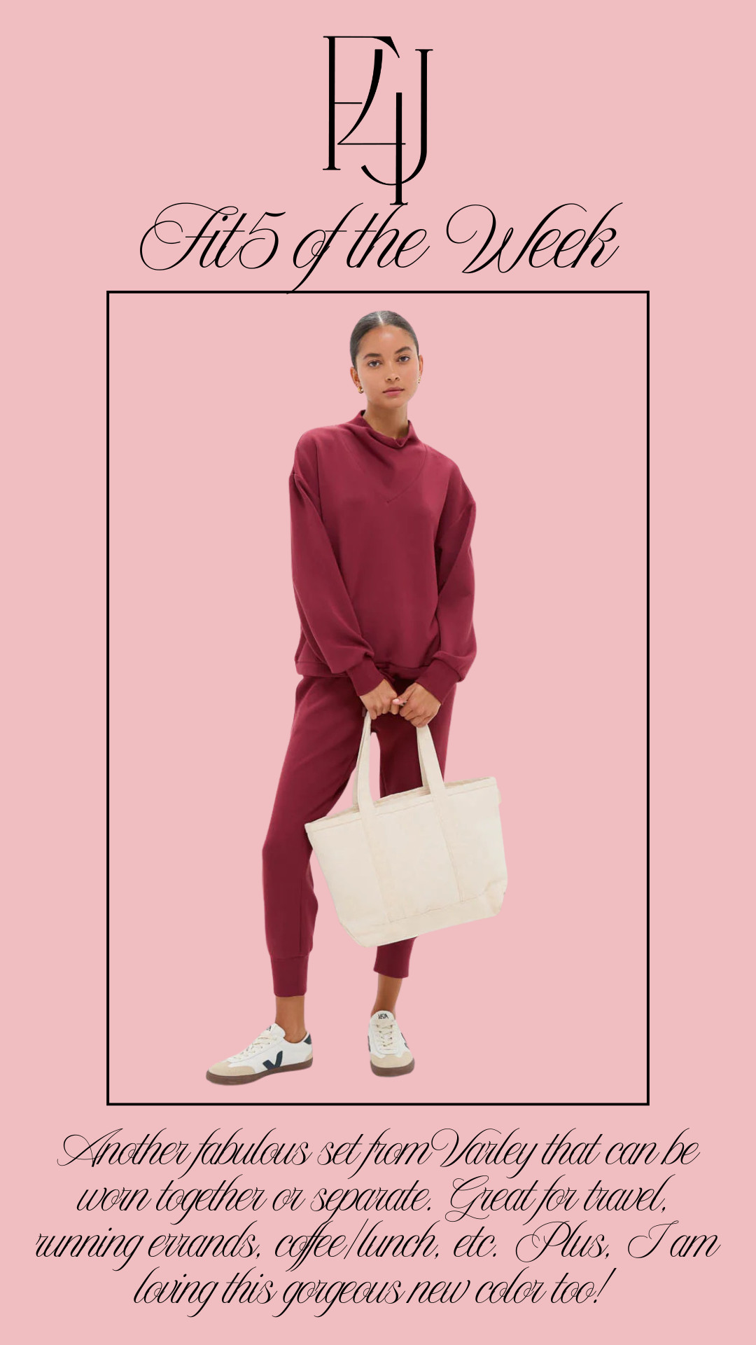 A classic Varley set that you can wear on repeat, but together or separate. Great for travel, running errands, coffee/lunch, etc. Plus, how much do you love this new color!?!?

Fit4Janine, Athleisure, Fall Fashion 

 #LTKSeasonal #LTKActive #LTKStyleTip