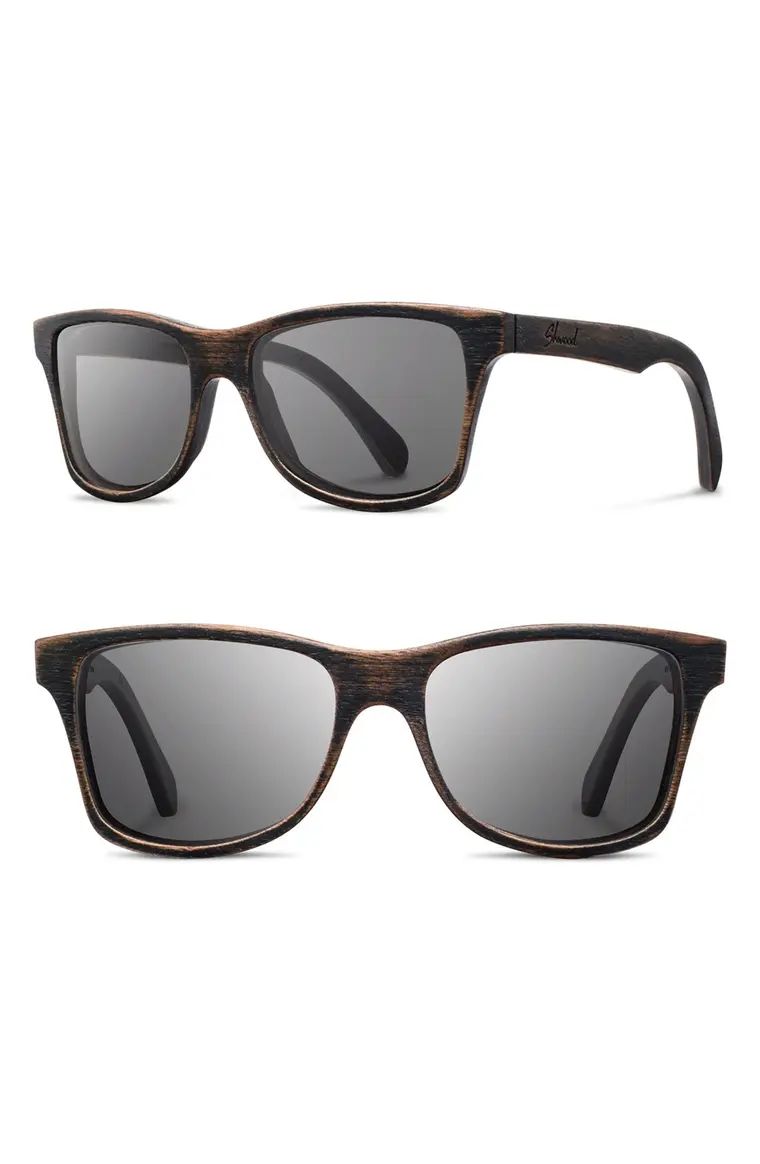 'Canby' 54mm Polarized Wood Sunglasses | Nordstrom