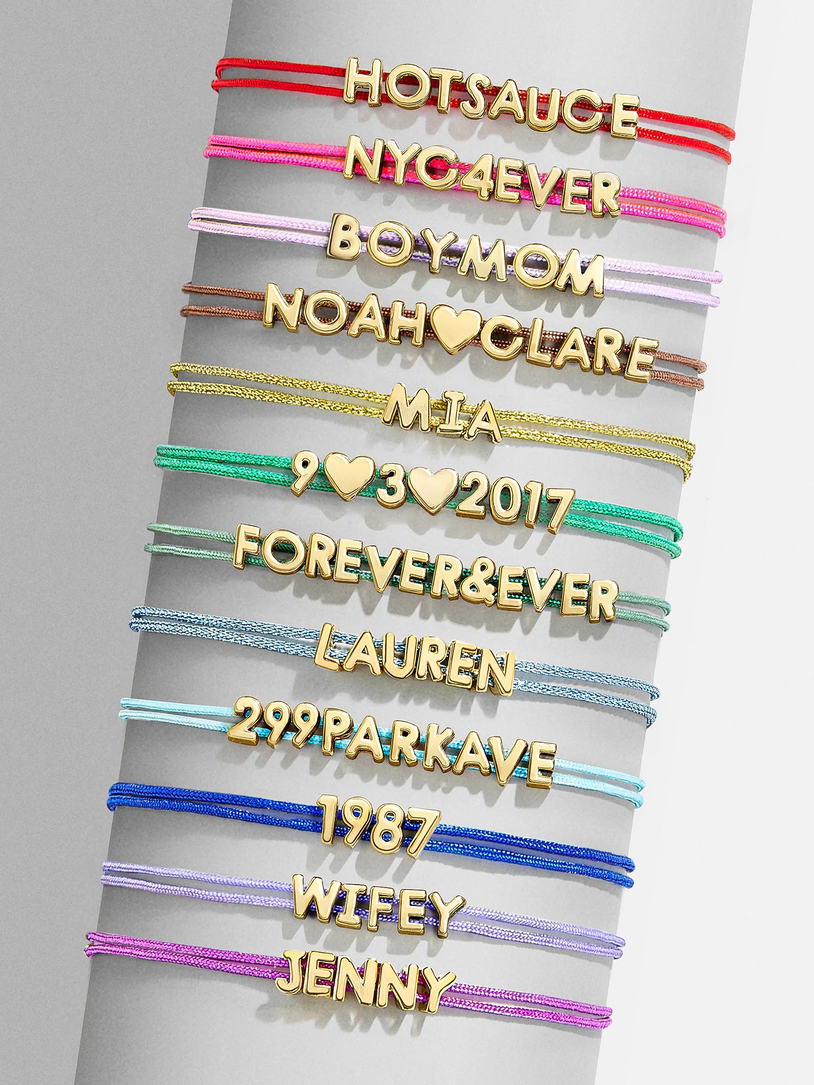 Custom Cord Bracelet | BaubleBar (US)