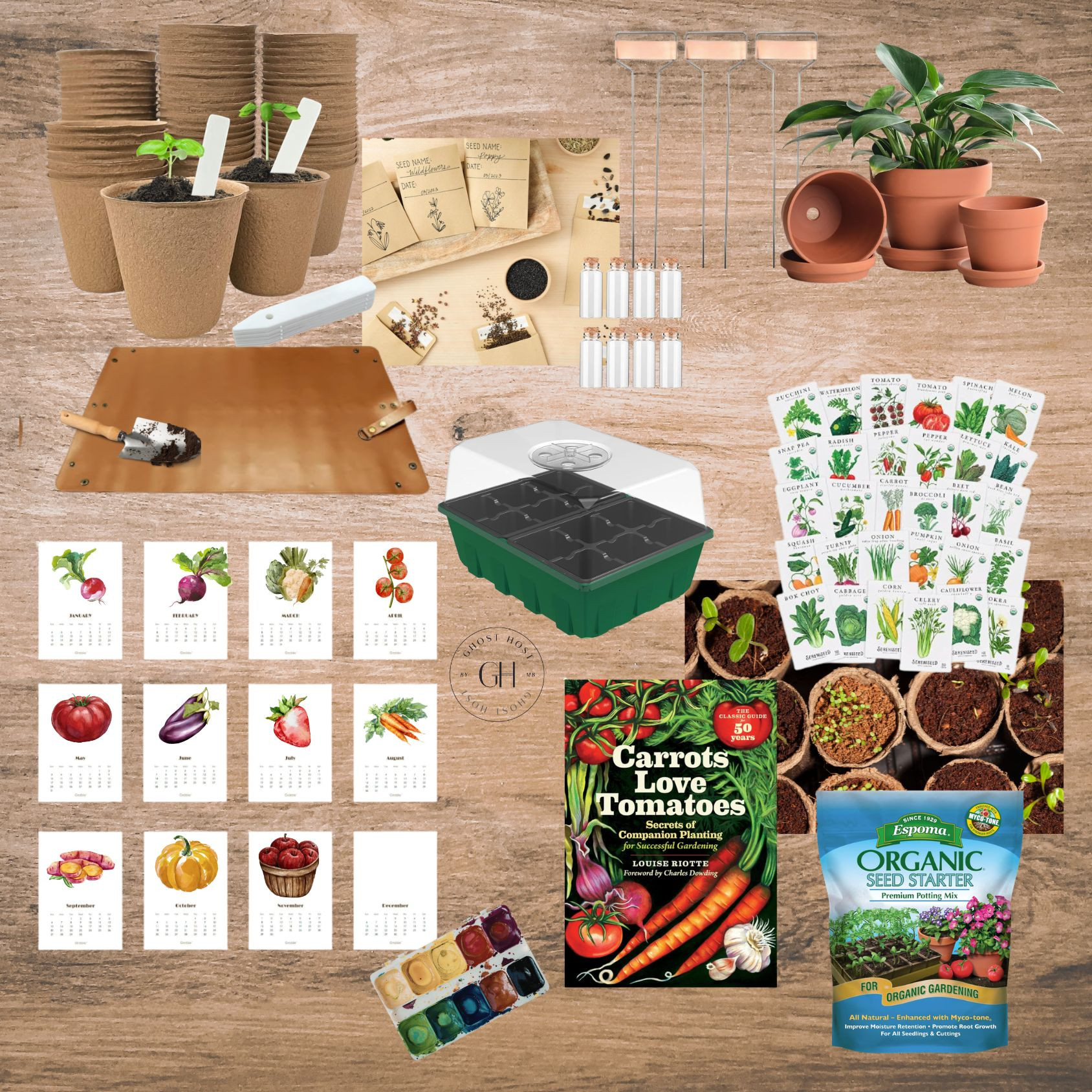 Welcoming Spring and getting prepped for garden season with a seed swap party is not only fun but a great way to try new varietals and produce without spending more money. 

I added a paint your calendar kit as a fun activity or decorate your seed envelopes.  

 #LTKSeasonal