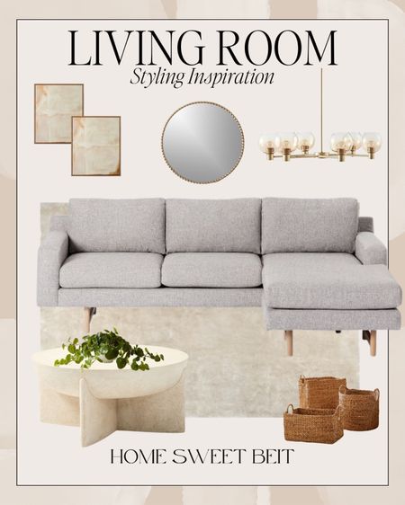 Living room styling inspiration 🤍

Modern living room, west elm couch, cb2, grey couch, modern coffee table 

#LTKstyletip #LTKhome #LTKSeasonal
