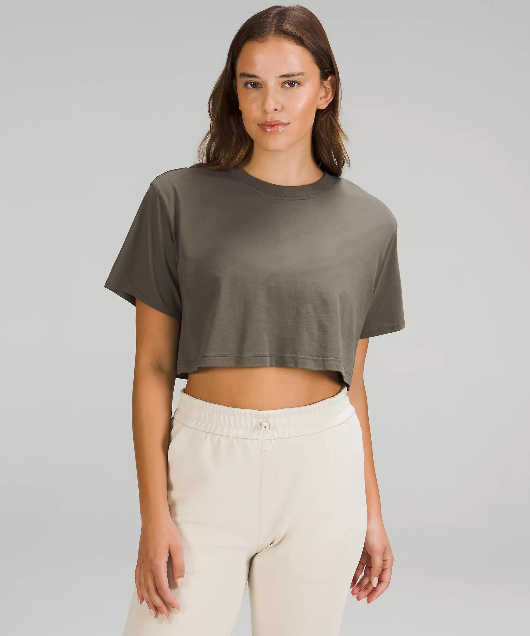 All Yours Cropped T-Shirt *Online Only | Women's Short Sleeve Shirts & Tee's | lululemon | Lululemon (US)