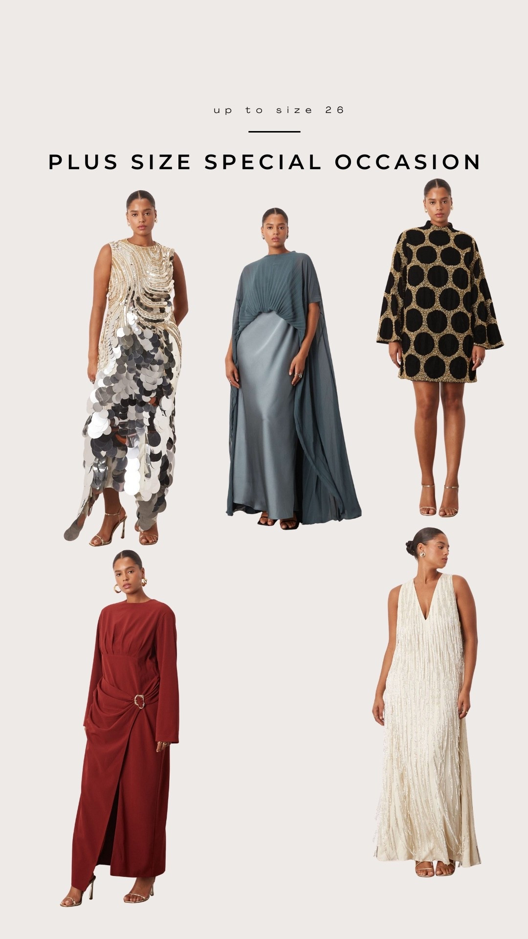 Absolutely stunning plus size formal occasion dresses heading into the holiday season 

#LTKPlusSize