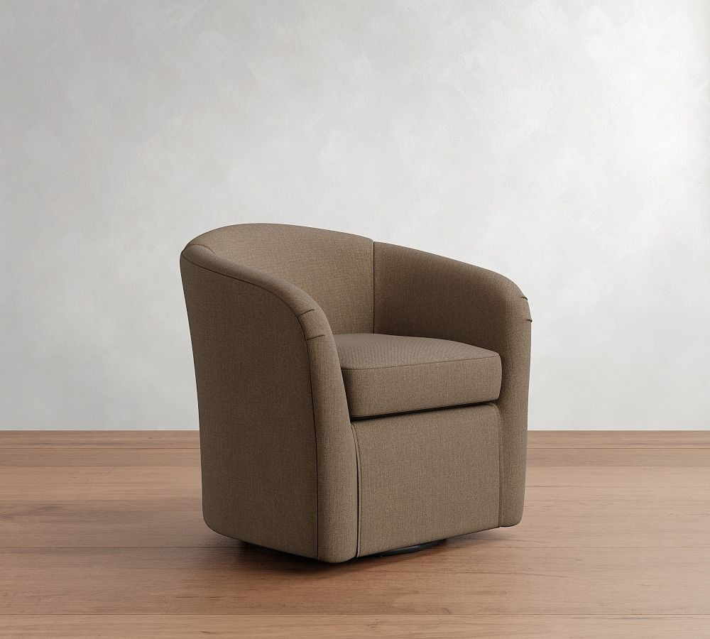 Blake Swivel Chair | Pottery Barn (US)
