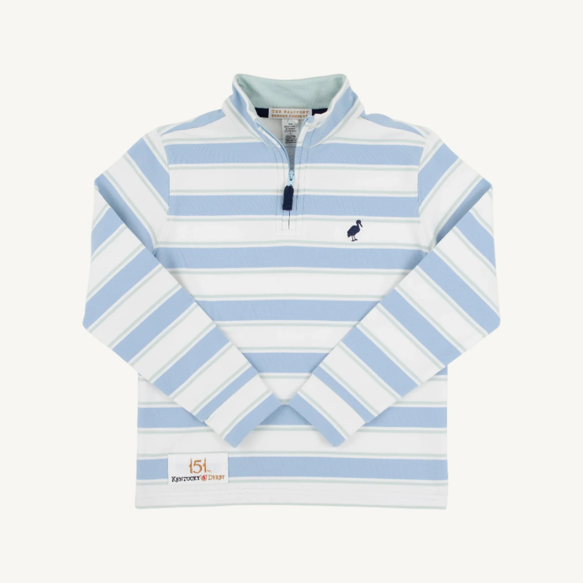 Worth Avenue White, Old Greenwich Green, and Sarasota Sky Stripe | The Beaufort Bonnet Company