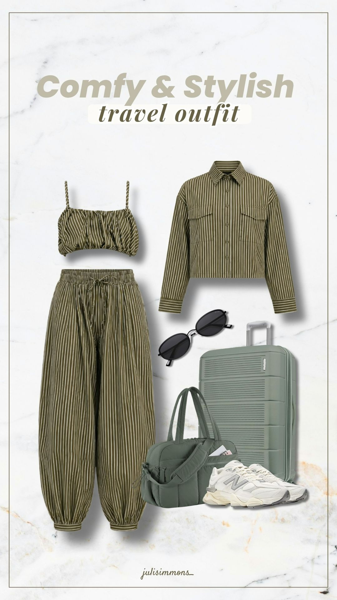 Airport/travel comfy cutie outfit. This outfit has such good reviews, and I can see why! Great quality, and everything runs true to size. I’m usually a medium, but I sized up for a little extra room and a more relaxed fit. #LTKStlyeTip
 

 #LTKgrwm #LTKootd #LTKTravel