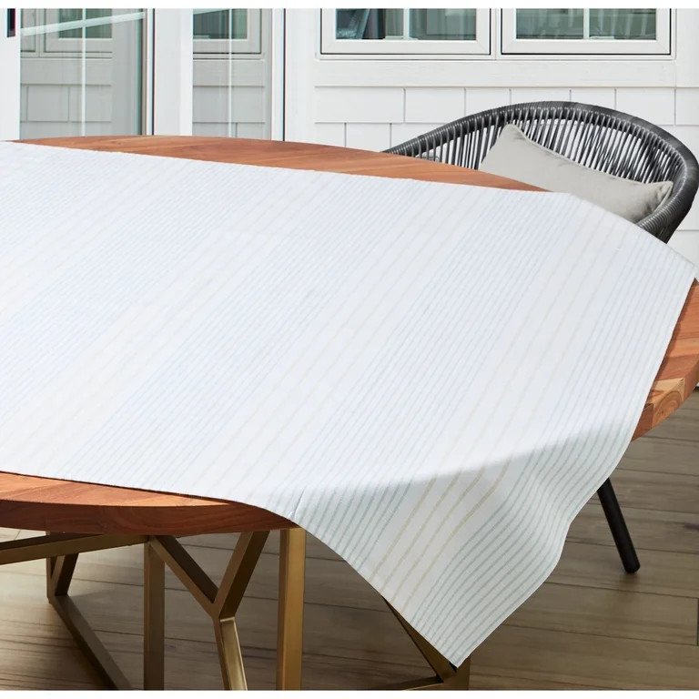 Better Homes & Gardens Ashwell Stripe Table Throw, 50"W x 50"L | Walmart (US)