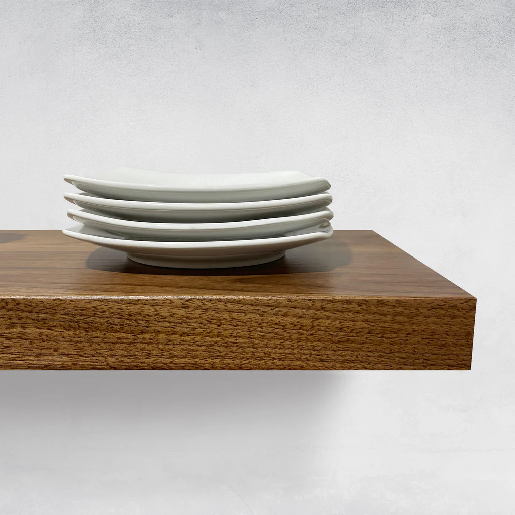 Walnut Floating Shelves | Urbandi