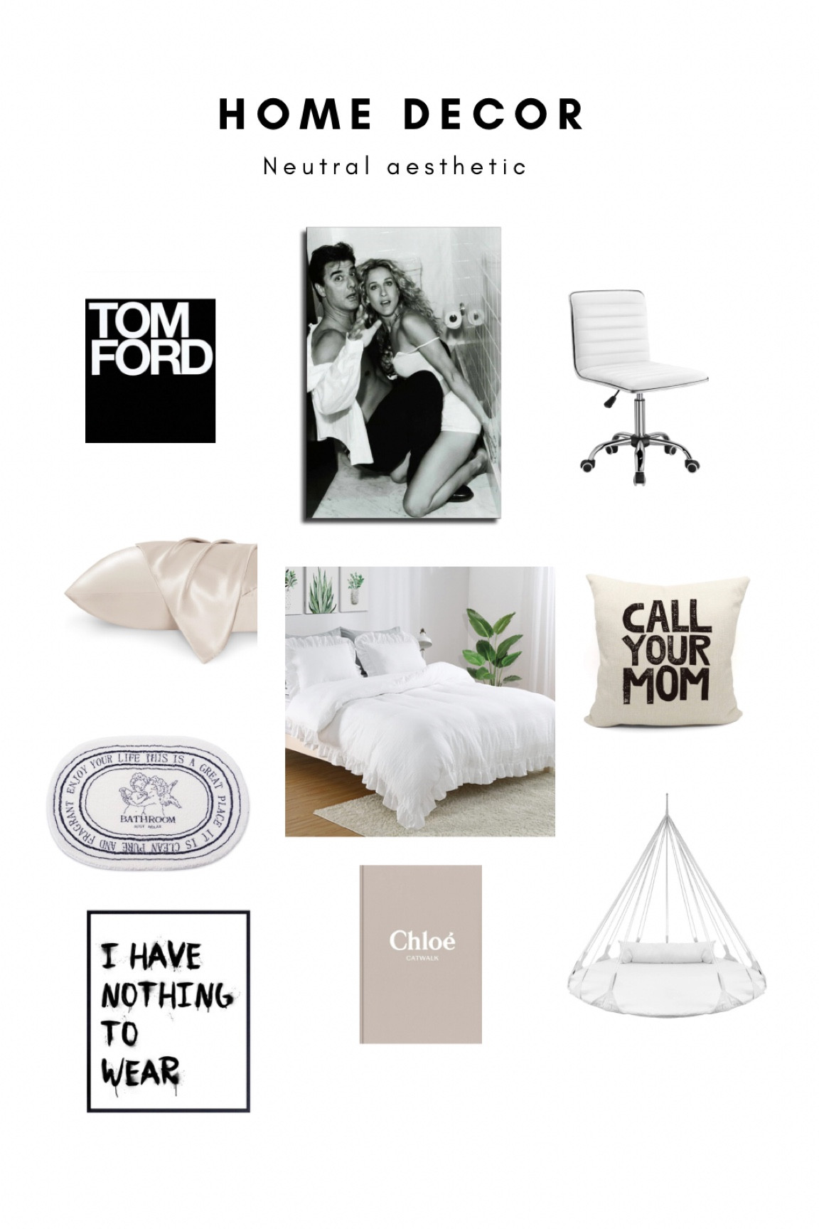 Neutral home decor pieces for college apartment or dorm 🤍🤎

#LTKhome #LTKBacktoSchool