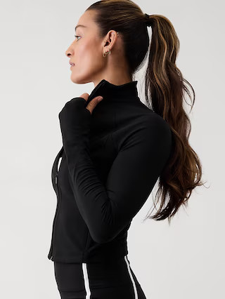 Salutation Crop Jacket | Athleta