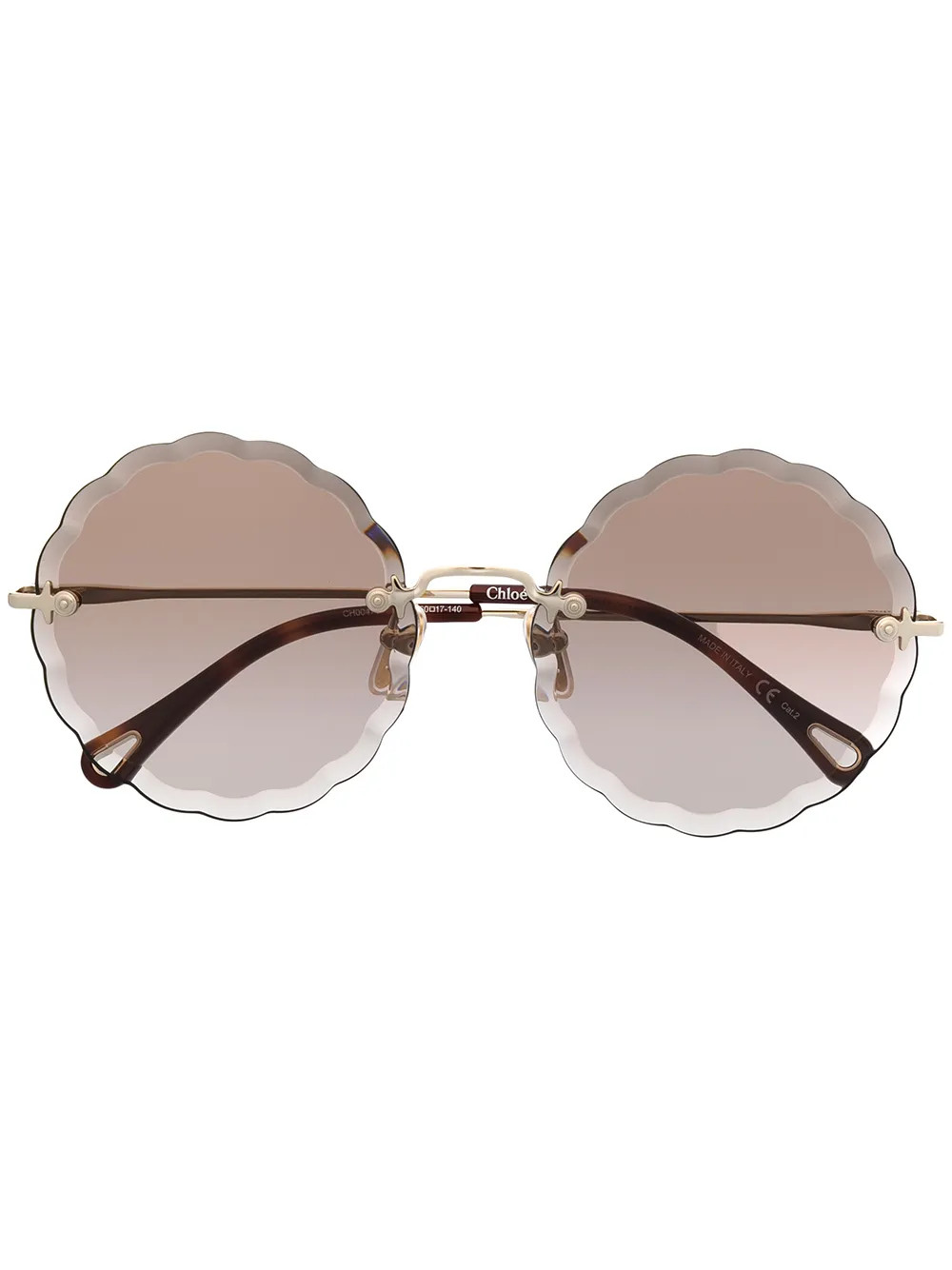 Óculos de sol redondo | Farfetch (BR)