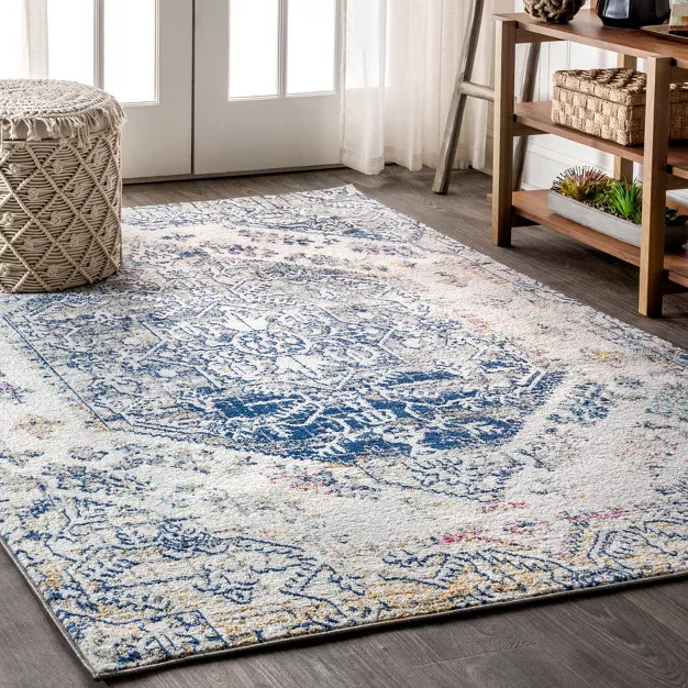 Modern Persian Boho Vintage Area Rug  - JONATHAN Y | Target