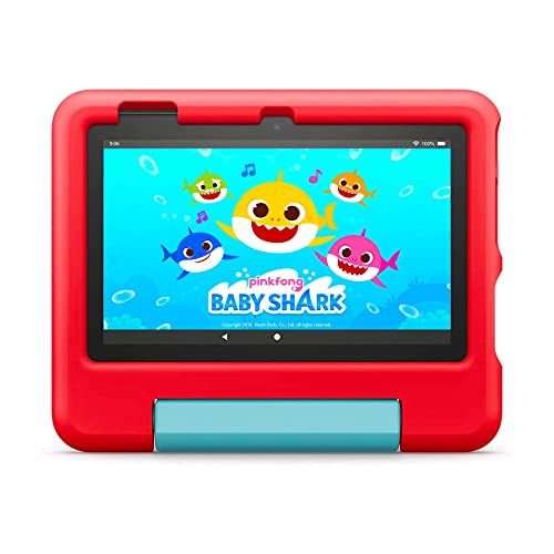 Amazon Fire 7 Kids tablet, ages 3-7. Top-selling 7" kids tablet on Amazon - 2022 | Lightweight fo... | Amazon (US)