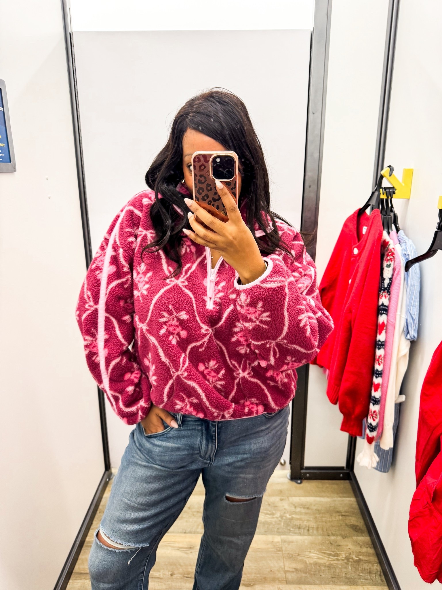 Ok yall she’s cute!! Cuter than I expected!! And so soft!! I’m in XL but a large would work too! 

#LTKMidsize #LTKSeasonal #LTKSaleAlert