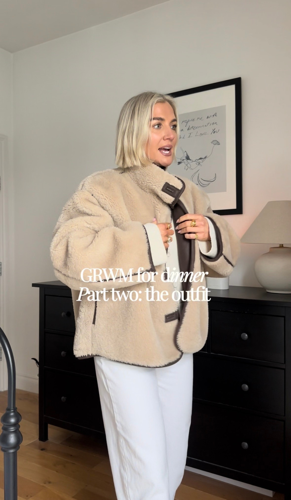 Winter dinner outfit 
White barrel leg jeans
Grey long sleeved top
Cream High knee boots 

#LTKjeans #LTKuk #LTKstyletip