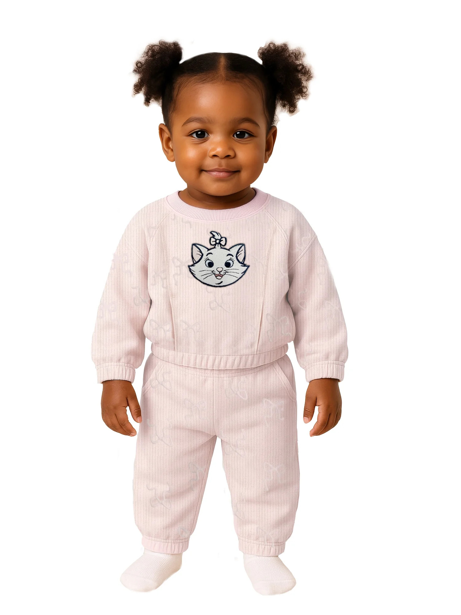 Marie The Aristocat Toddler Girl Quilted Jogger Set, Sizes 12 Months-5T | Walmart (US)