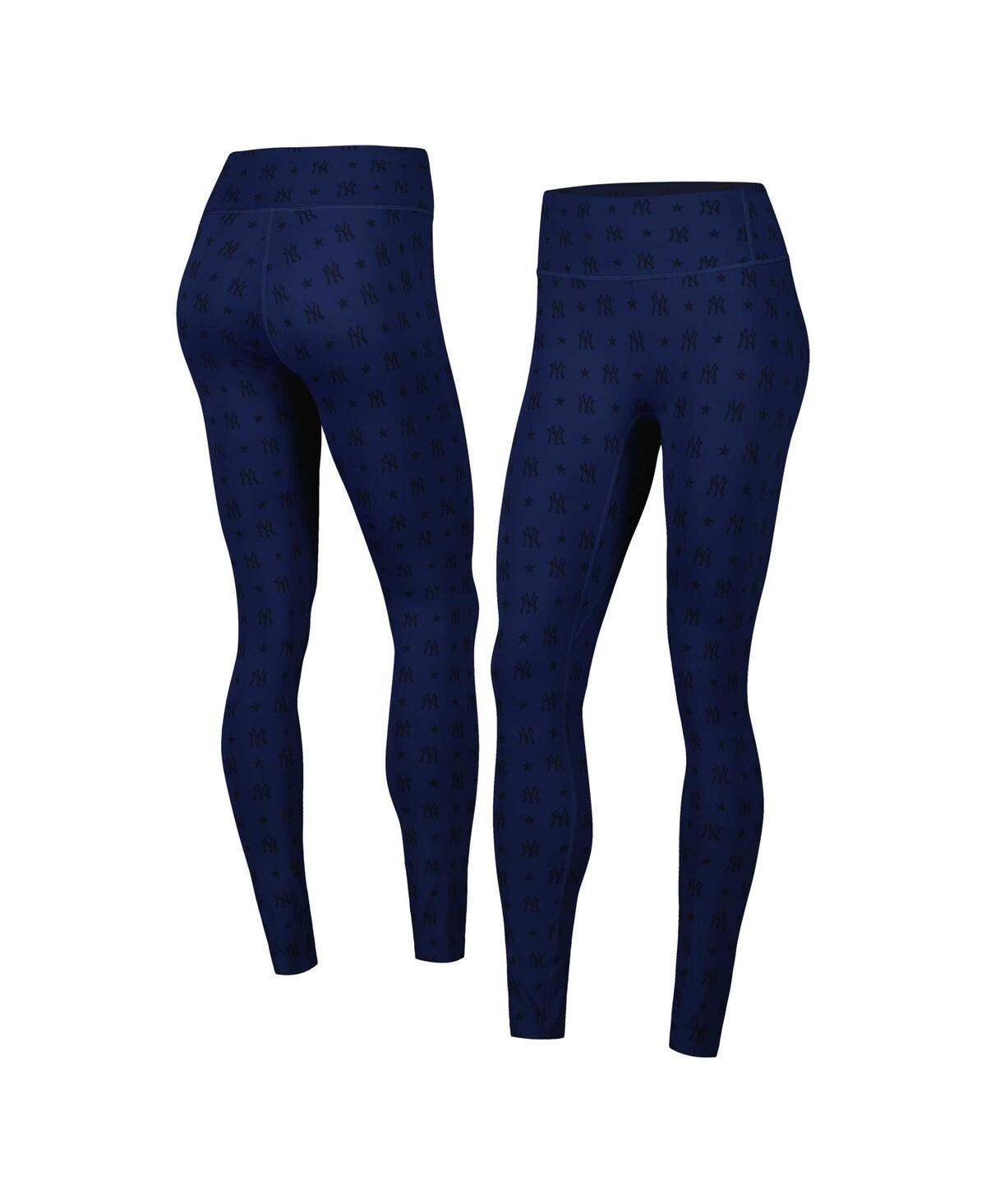 Women's Terez Navy New York Yankees Tonal Leggings - Navy | Macy's