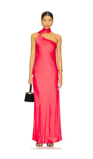 Hera Maxi Dress in Cherry | Revolve Clothing (Global)