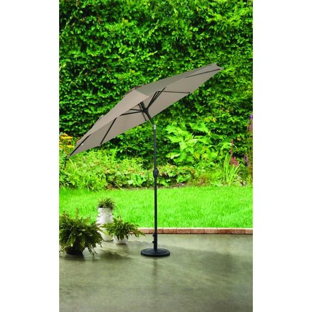 Mainstays 9' Outdoor Tilt Market Patio Umbrella - Tan - Walmart.com | Walmart (US)