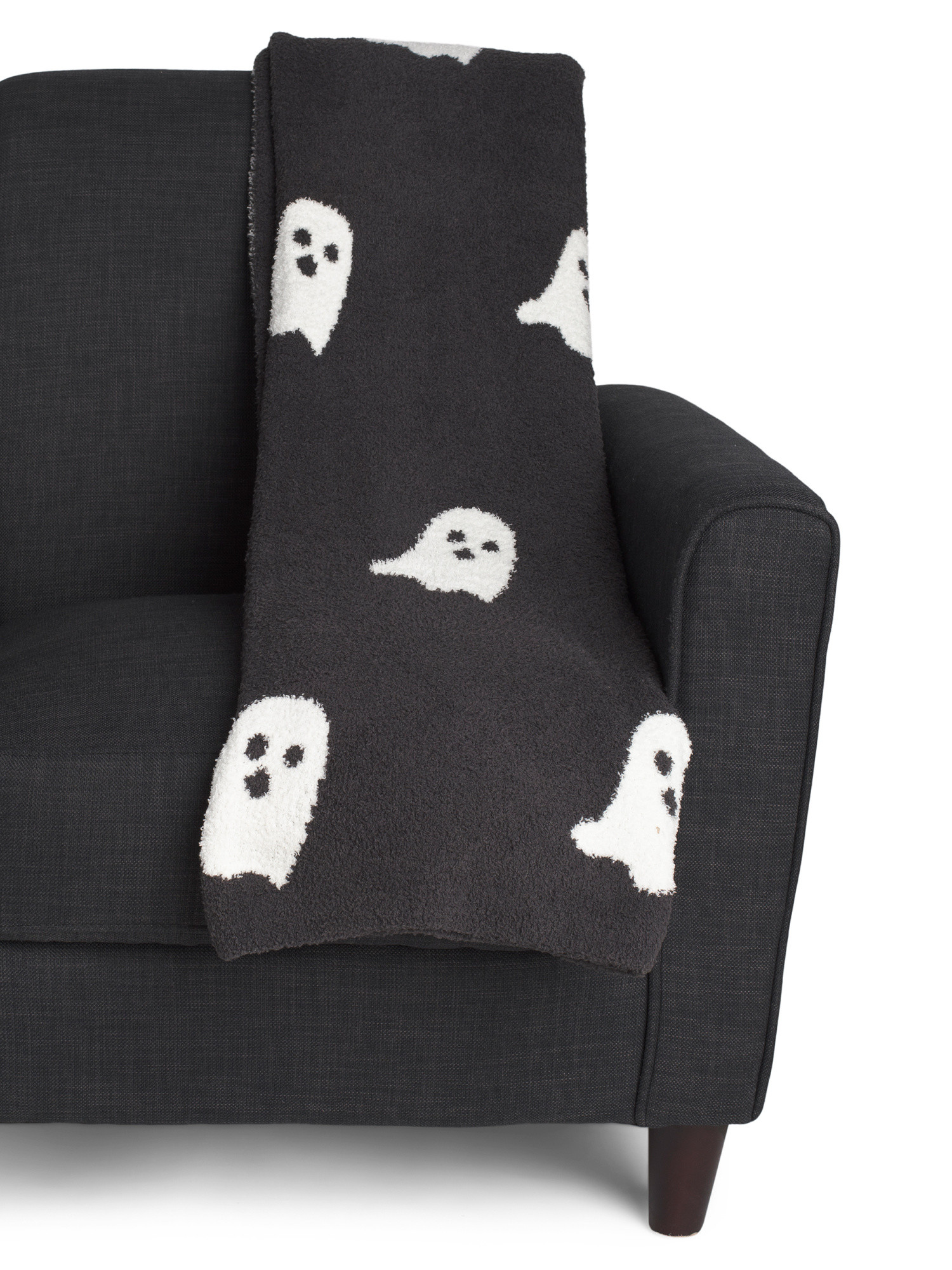 Feather Knit Ghost Throw | Marshalls