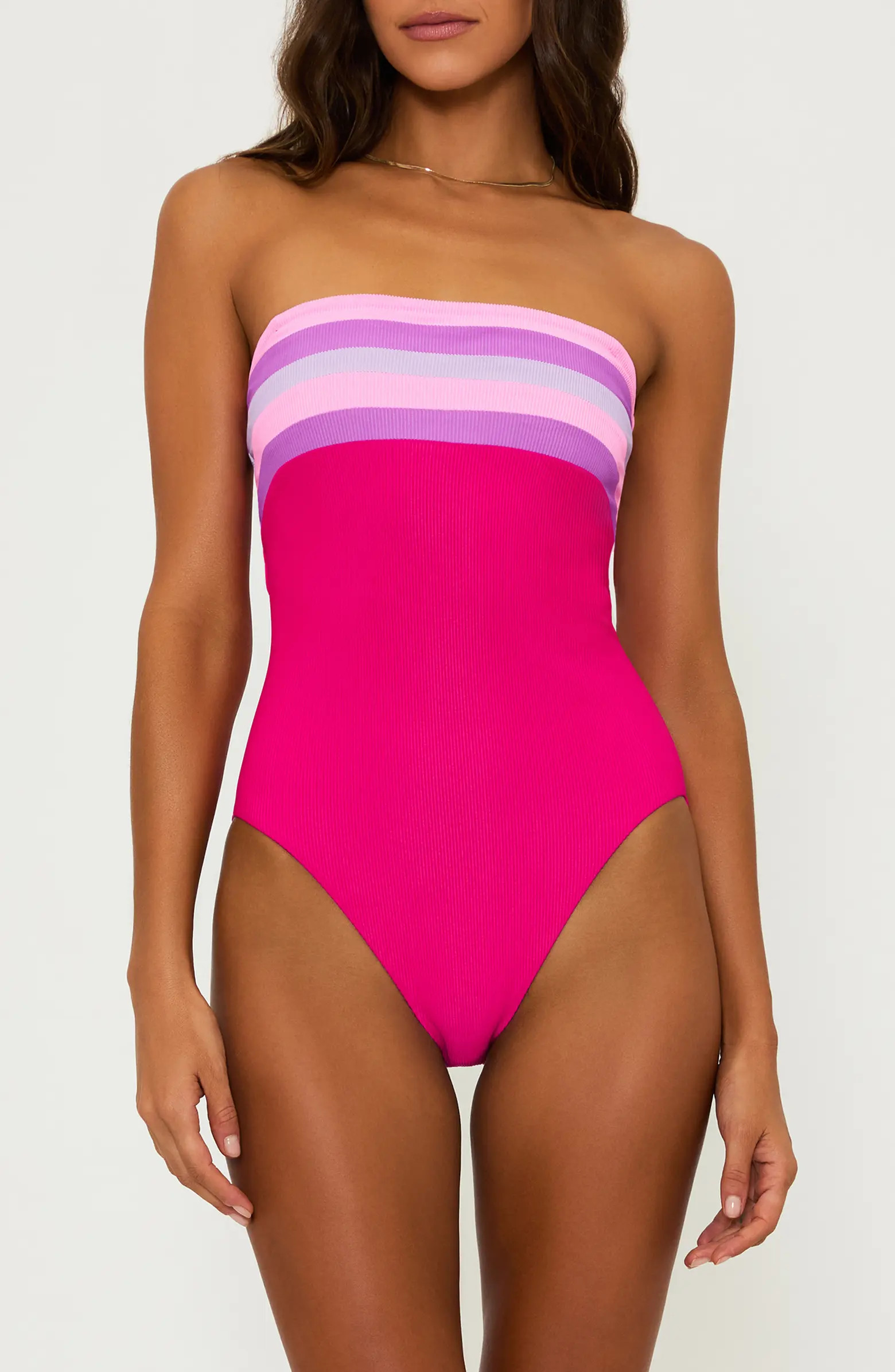 Jessa Stripe One-Piece Swimsuit | Nordstrom