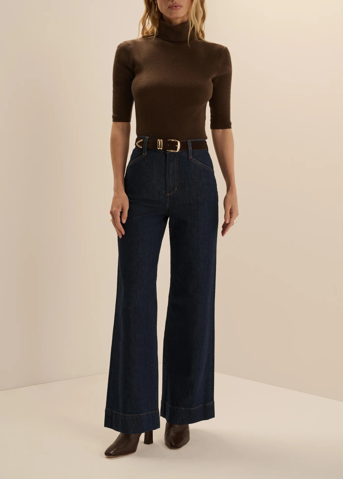 THE SHORTIE MISCHA SUPER HIGH RISE WIDE LEG | Favorite Daughter