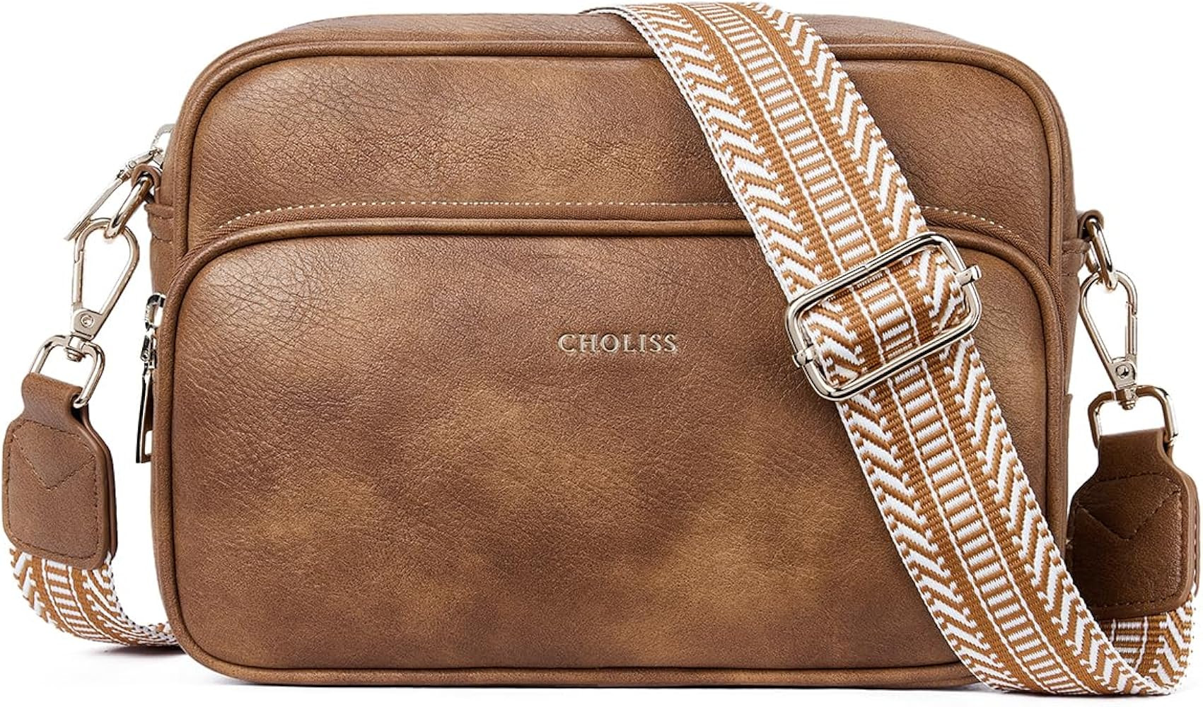 CHOLISS Small Purses for Women, Travel Purses Anti Theft Crossbody Bags for Women, Vegan Leather ... | Amazon (US)