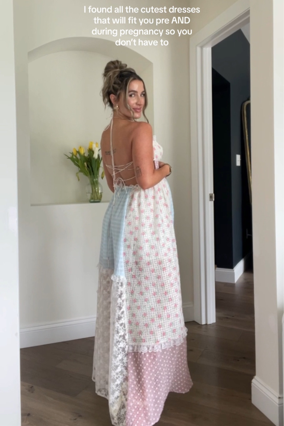 striped knit maxi dress Keep It Straight Taupe Stripe Stretch Knit Maxi Dress