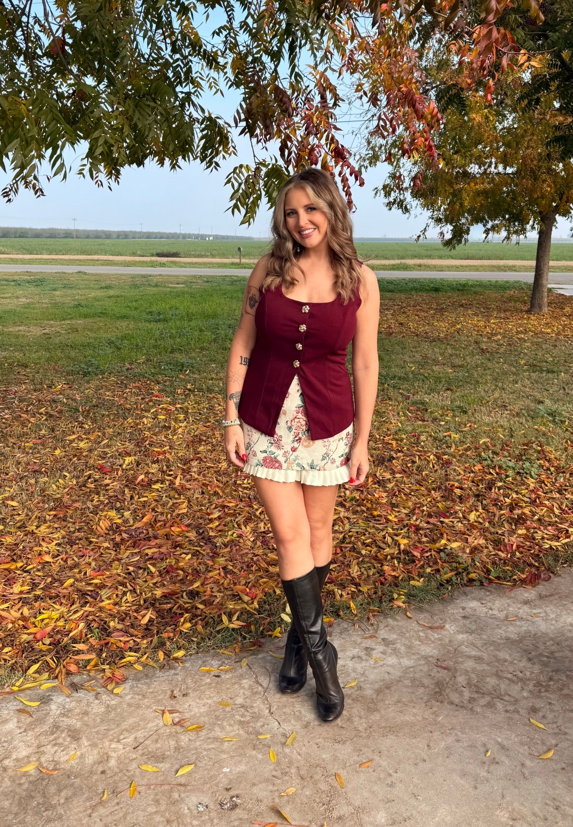 This tapestry skirt is everything!!!! perfect for the holidays & only $17 🤩🤯

#LTKFindsUnder50 #LTKSaleAlert #LTKHoliday