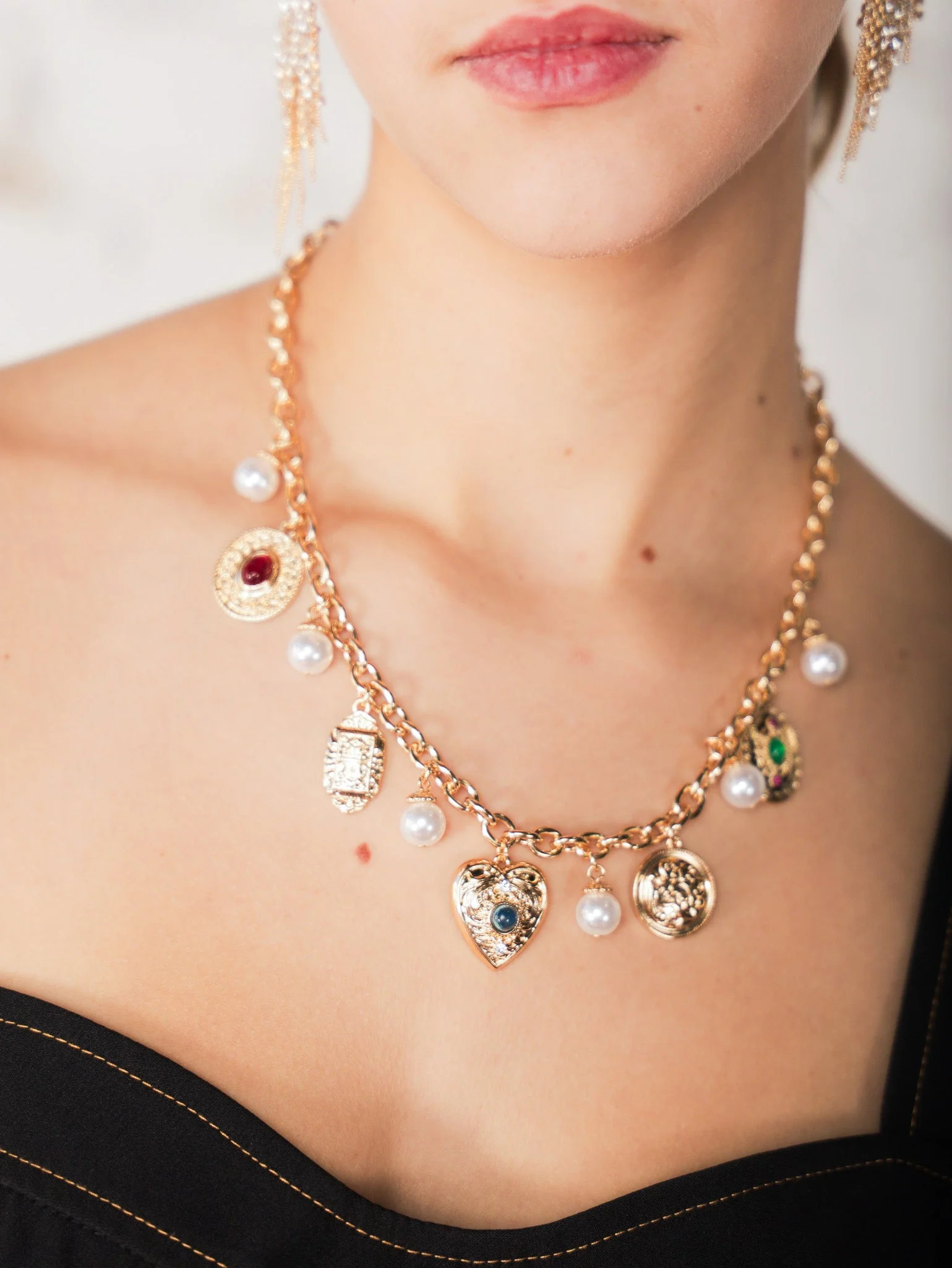 Lydia Trinket Necklace - Molly Green | Molly Green