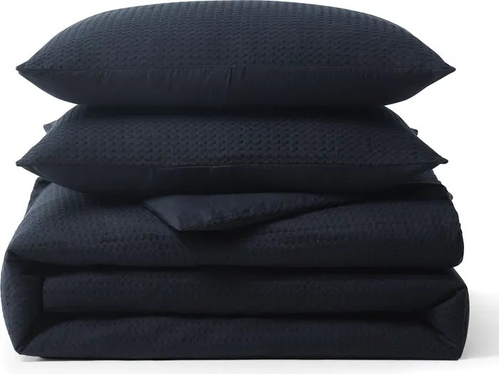DKNY Modern Waffle Duvet Cover & Shams Set | Nordstrom | Nordstrom