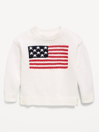 Long-Sleeve Graphic Pullover Sweater for Toddler Girls | Old Navy (US)
