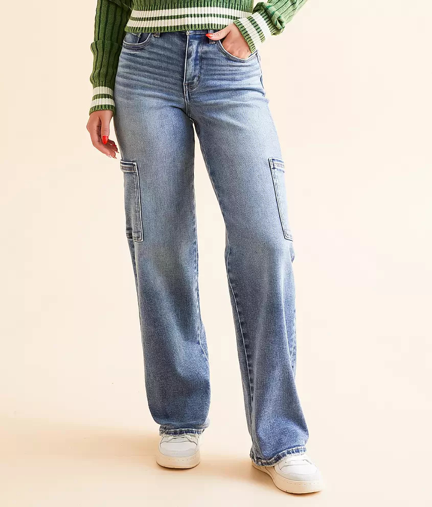 ExclusiveBillie Cargo Wide Leg Stretch JeanBKEPrice $74.99Rated 5 out of 5 stars by 2 reviewers2 ... | Buckle