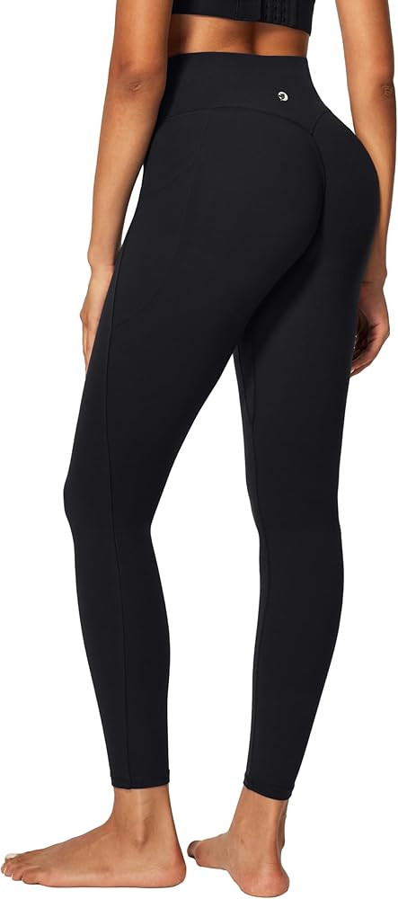 IUGA Invisible Scrunch Butt Lifting Leggings for Women No Front Seam Gym Leggings with Pockets Yo... | Amazon (US)