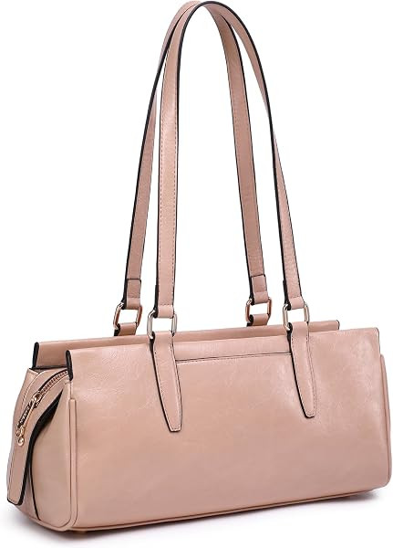 Dasein Women's Soft Vegan Leather Hobo Bag, Shoulder Handbag Purse | Amazon (US)