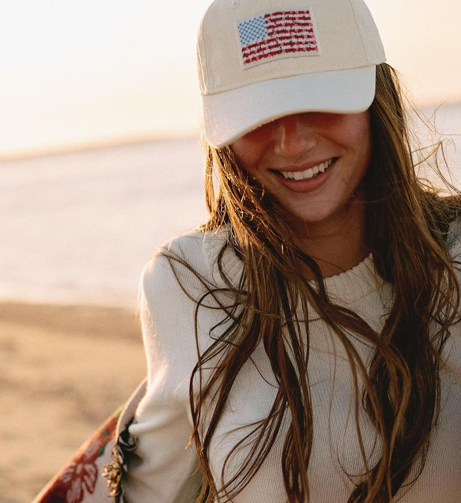 RIFLE PAPER CO. Women's Baseball Hat, 7" Brim, Classic Six-Panel Print Cap with Adjustable Strap | Amazon (US)