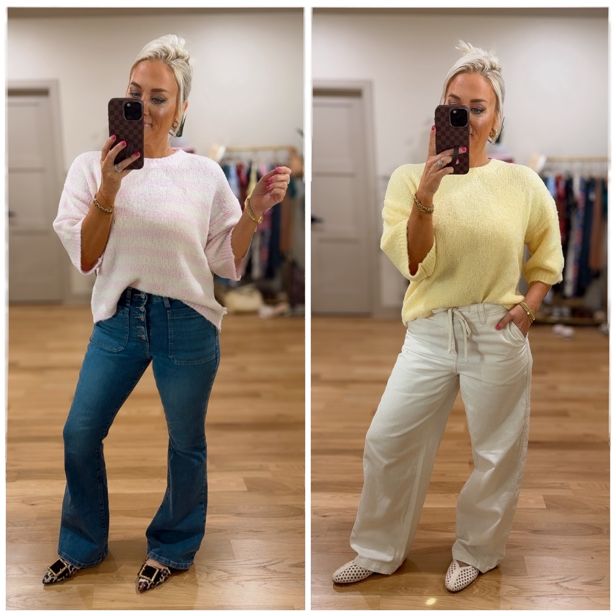 **NEW!!! Target sweaters / XS
Walmart denim / size 6