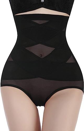 Nebility Women Butt Lifter Shapewear Hi-Waist Double Tummy Control Panty Waist Trainer Body Shape... | Amazon (US)