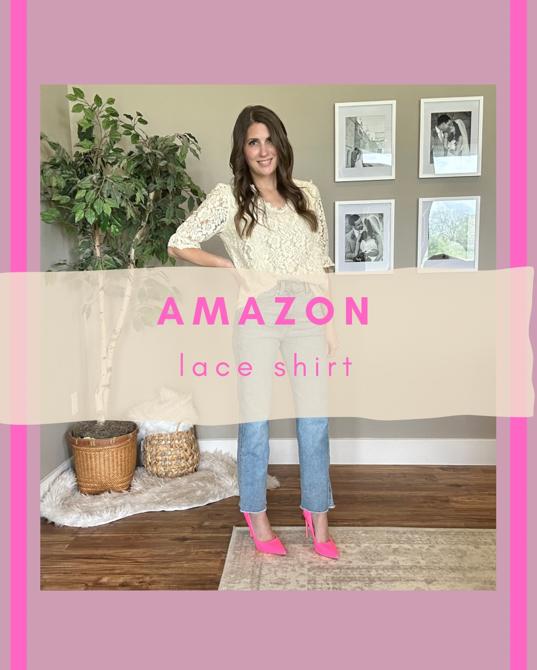 As seen on my IG reels. 

The lace top! 
Night out outfit
Work outfit
Concert outfit

#LTKFindsUnder50 #LTKWorkwear #LTKStyleTip