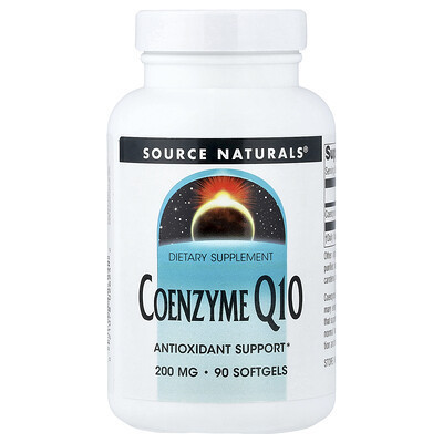 Source Naturals, Coenzyme Q10, 200 mg, 90 Softgels | iHerb