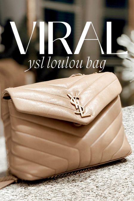 Viral small YSL Lou Lou bag. #ysl

#LTKMostLoved #LTKitbag #LTKstyletip