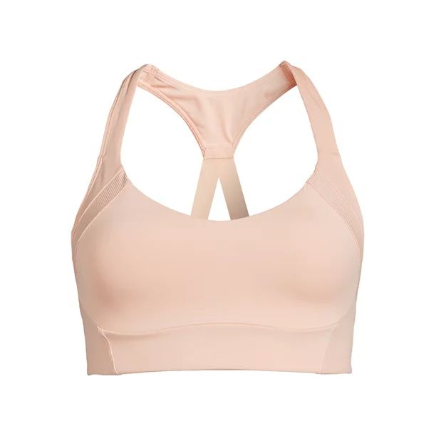 Avia Women's Split Racerback Bra with Adjustable Straps | Walmart (US)