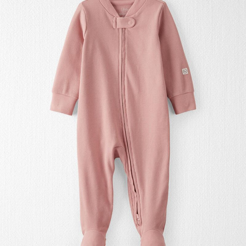 Baby Organic Cotton Rib Sleep & Play | Carter's