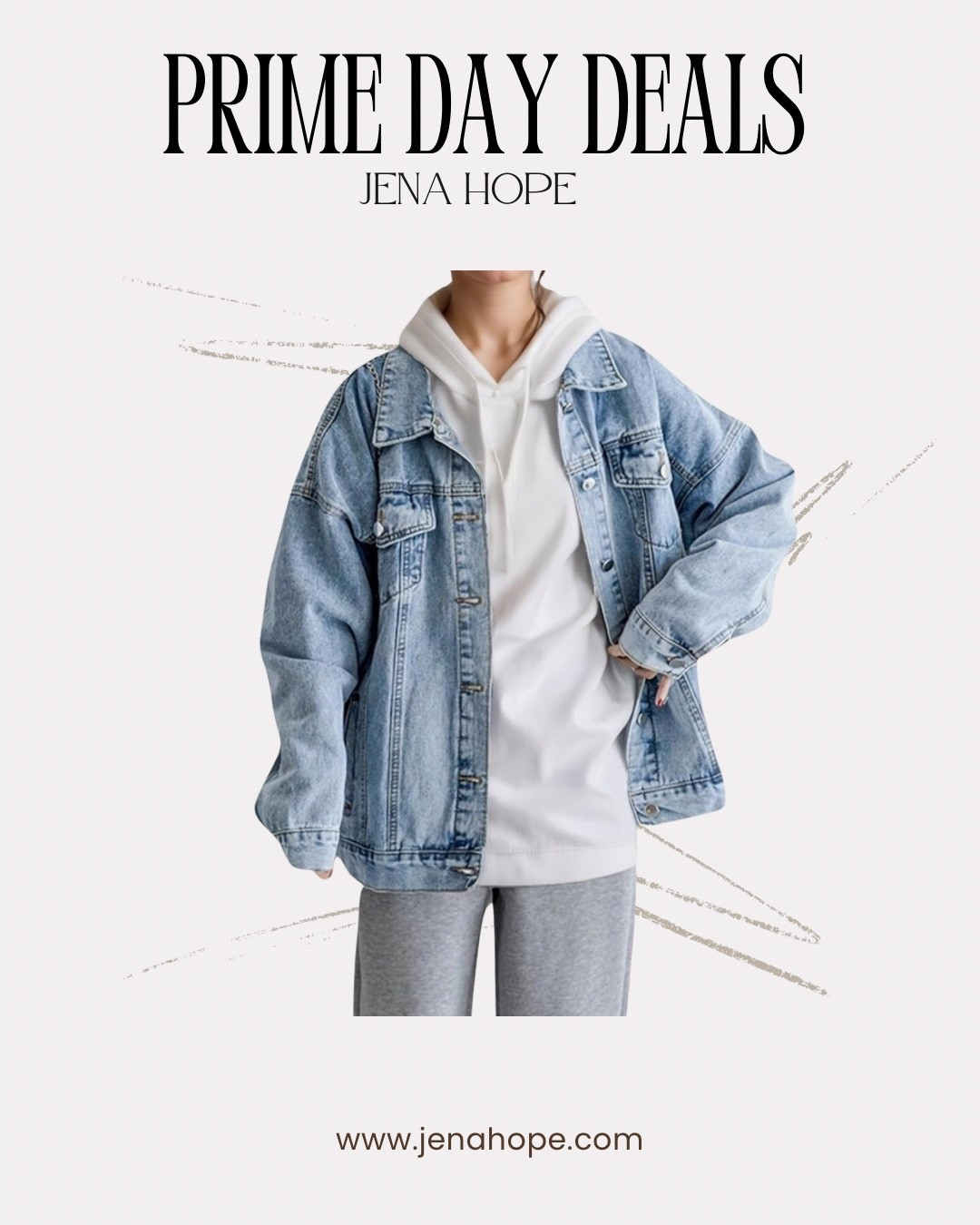 Oversized Denim Jacket on Prime Day Deals 

#LTKSeasonal #LTKFindsUnder50 #LTKSaleAlert