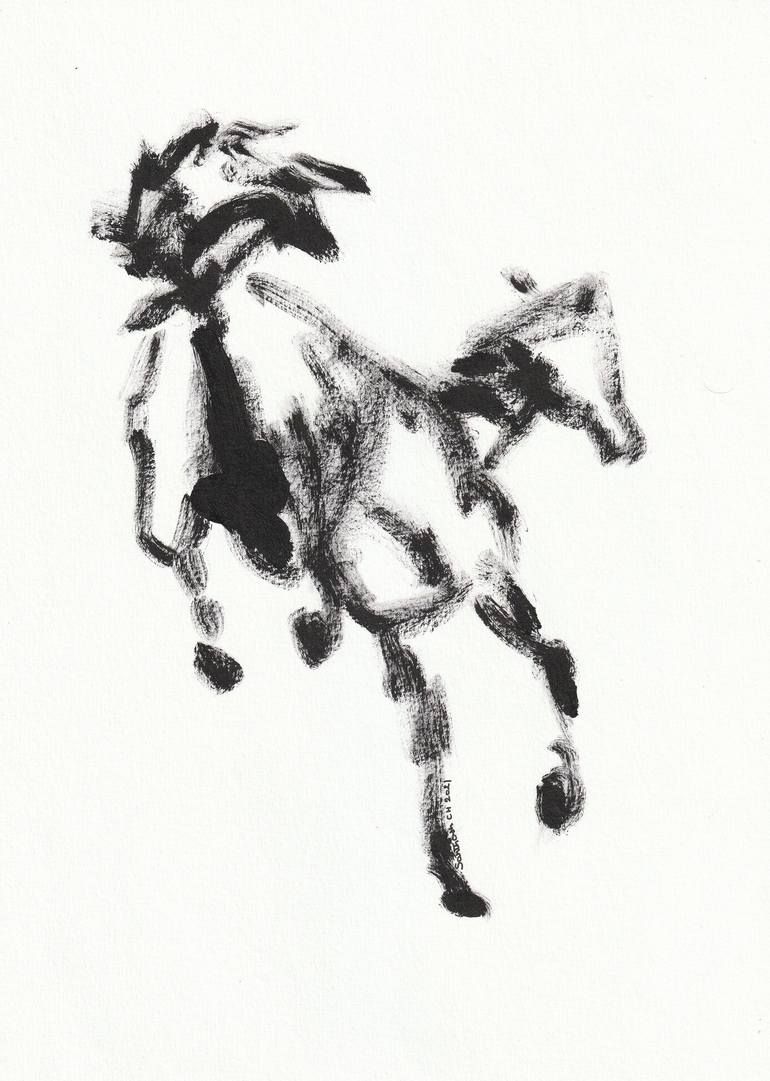 horse 125 Painting | Saatchi Art 