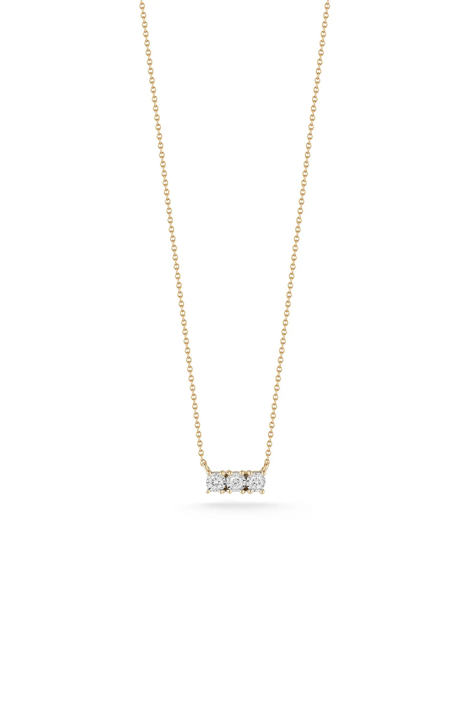 Dana Rebecca Designs Ava Bea Diamond Bar Necklace | Nordstrom | Nordstrom