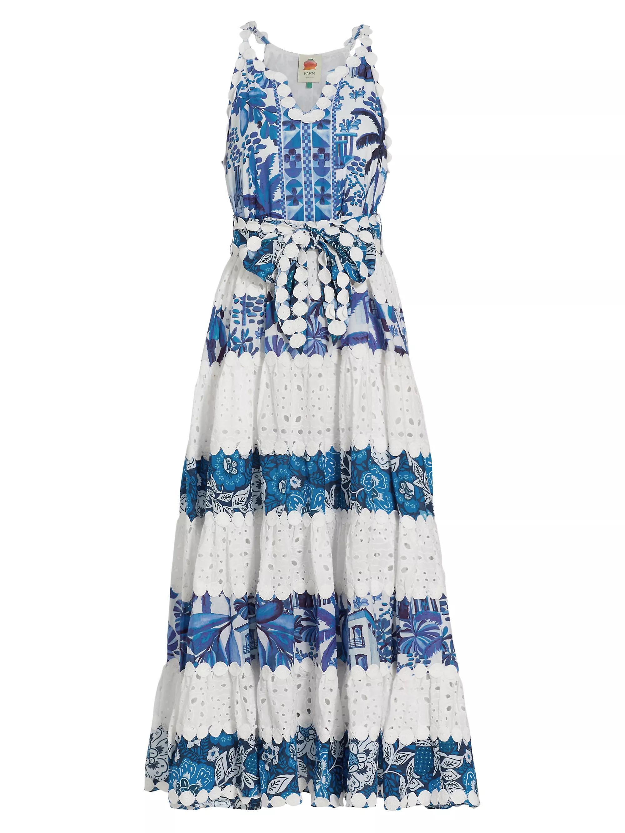 Floral Eyelet Maxi Dress | Saks Fifth Avenue