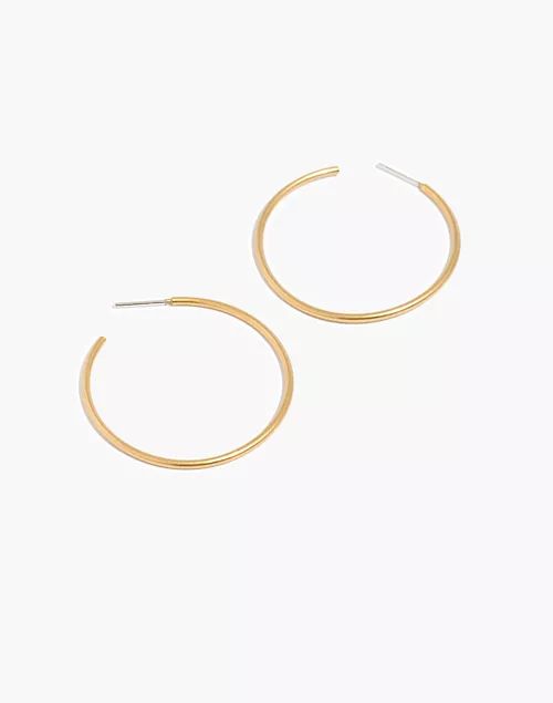 Medium Hoop Earrings | Madewell