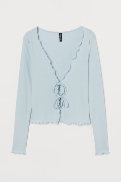 Short Jersey Cardigan | H&M (US + CA)